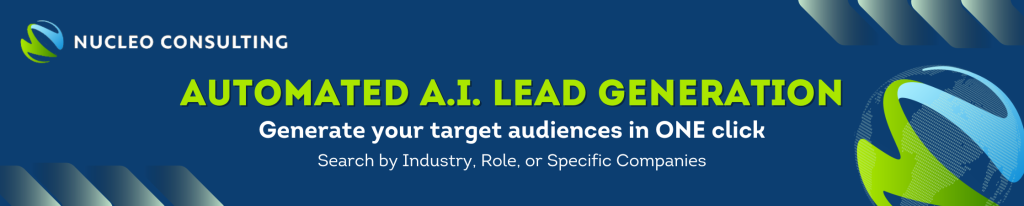Nucleo Consulting- Automated AI sales leads generation tool