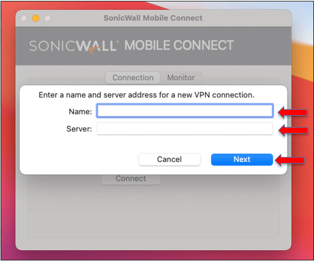 Install Sonicwall Mobile Connect Nucleo Consulting
