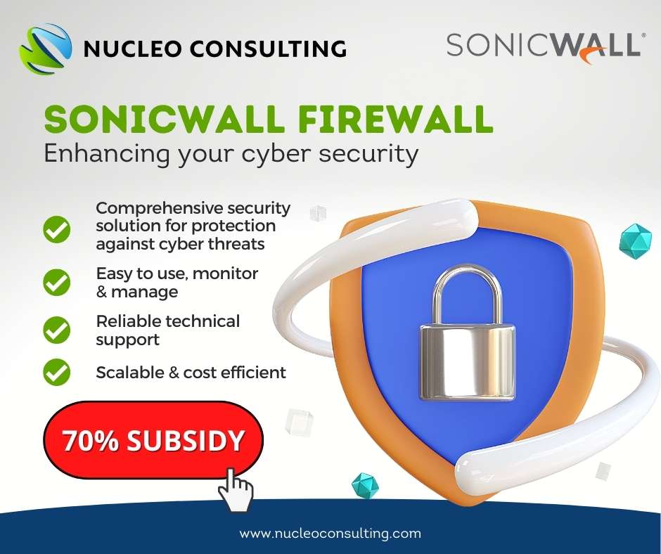 Nucleo- Choose the right firewall- Sonicwall firewall