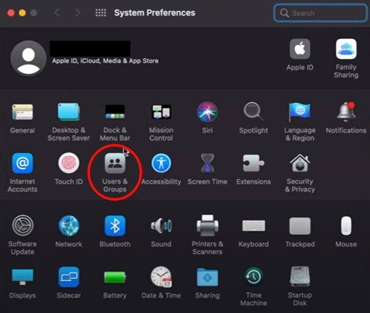 how to add user account on mac